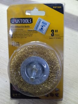 Wire wheel for drills